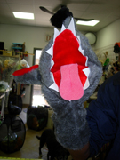 Big bad wolf mouth