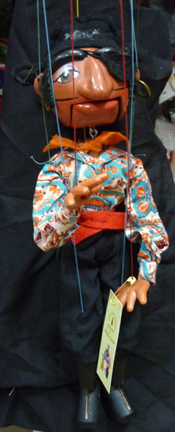 Ancienne Rare Marionnette À Fil Poupée Vintage 70 Cm Pelham